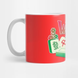 Winning Winning Mahjong Lucky Man Mug